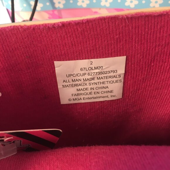 LOL Surprise Character Boots Size 2 Girl's Rubber Snow Rain Shoe Pink NEW NWT - Picture 8 of 13